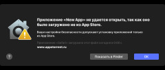 在 Mac 上安裝應用程式時發生錯誤