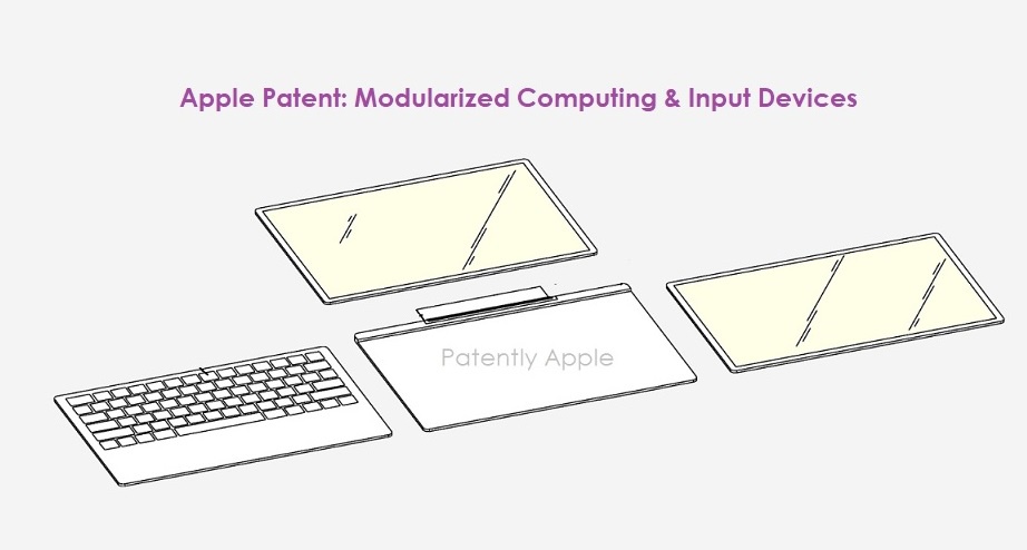 苹果 MacBook 新专利:模块化可拆卸设计,按需搭配键盘、屏幕等