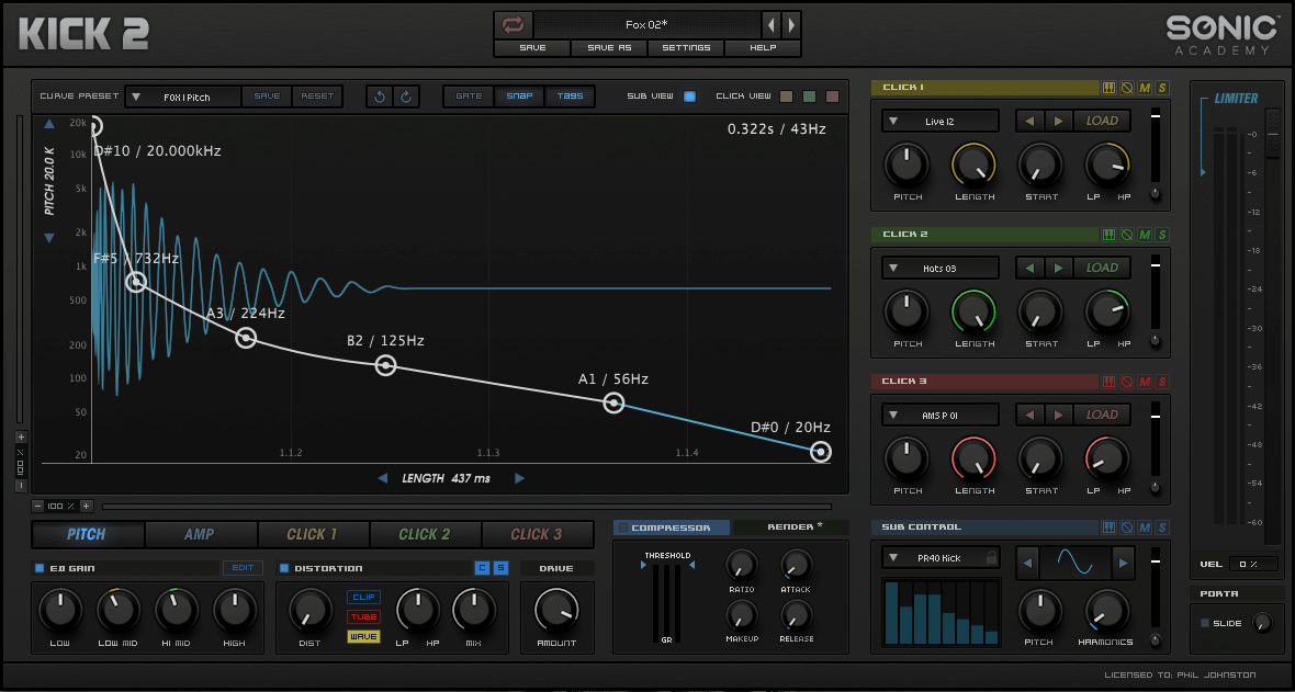 Sonic Academy Kick 2「1.1.1」