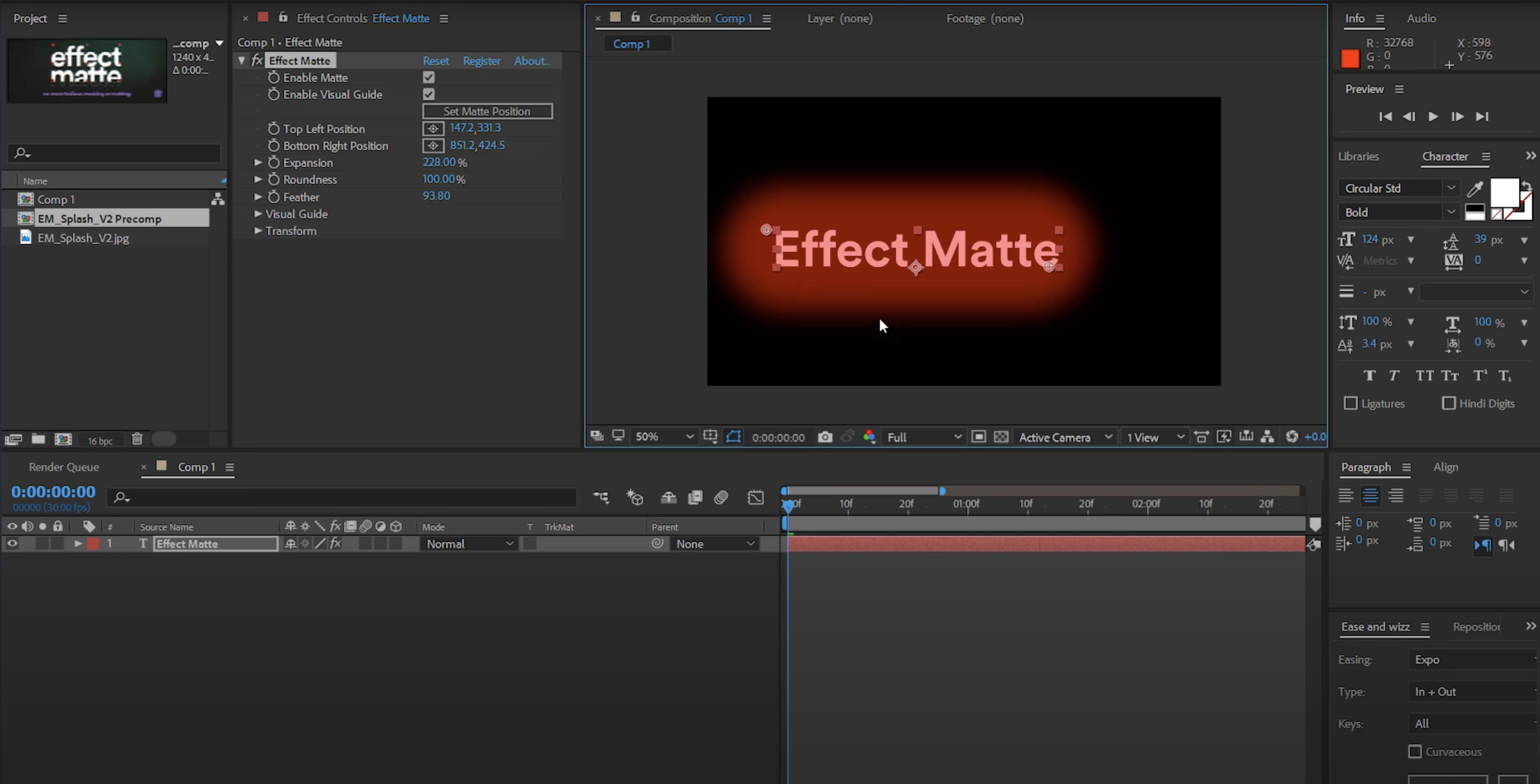 Effect Matte「1.3.8」