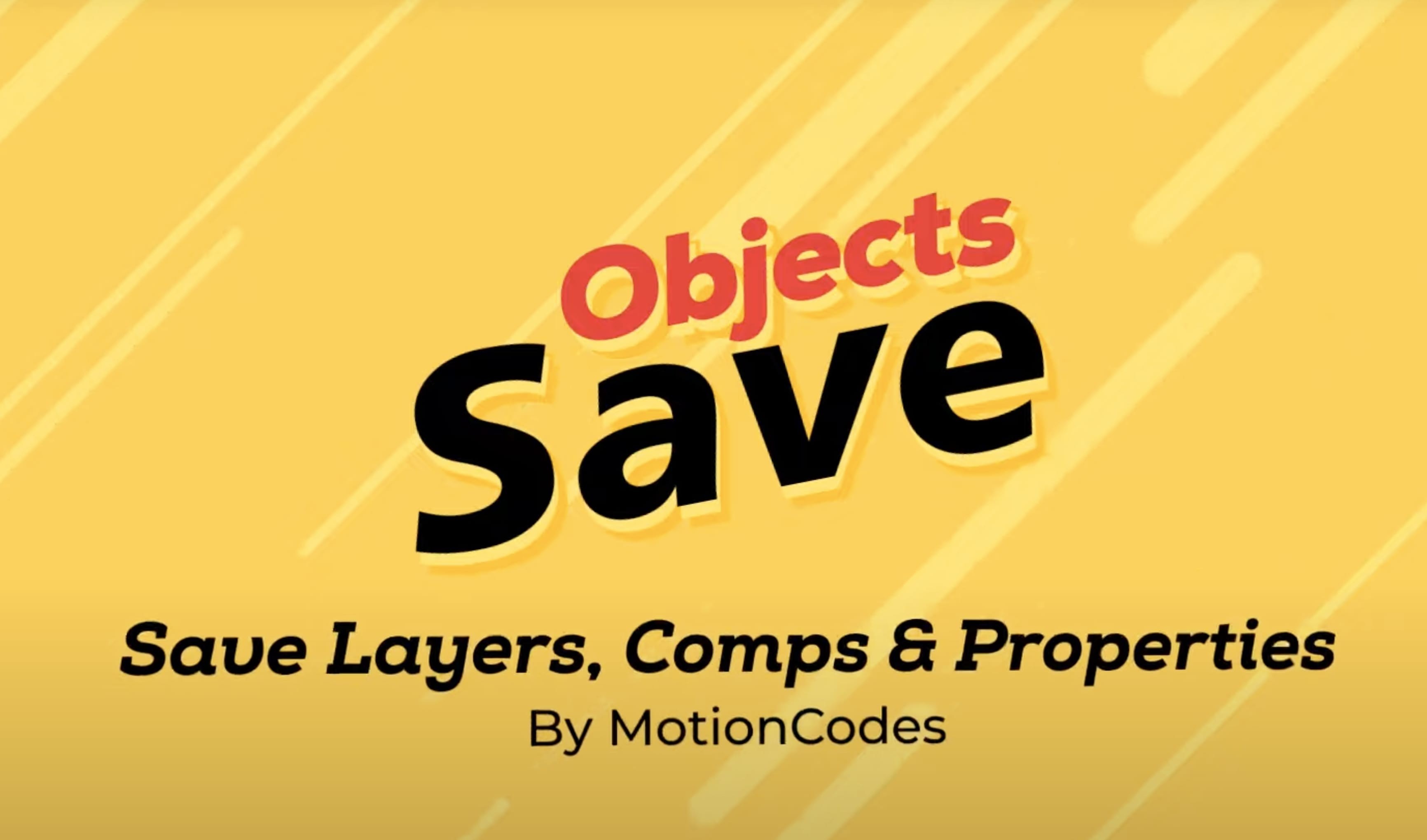 Save Objects「1.1.2」
