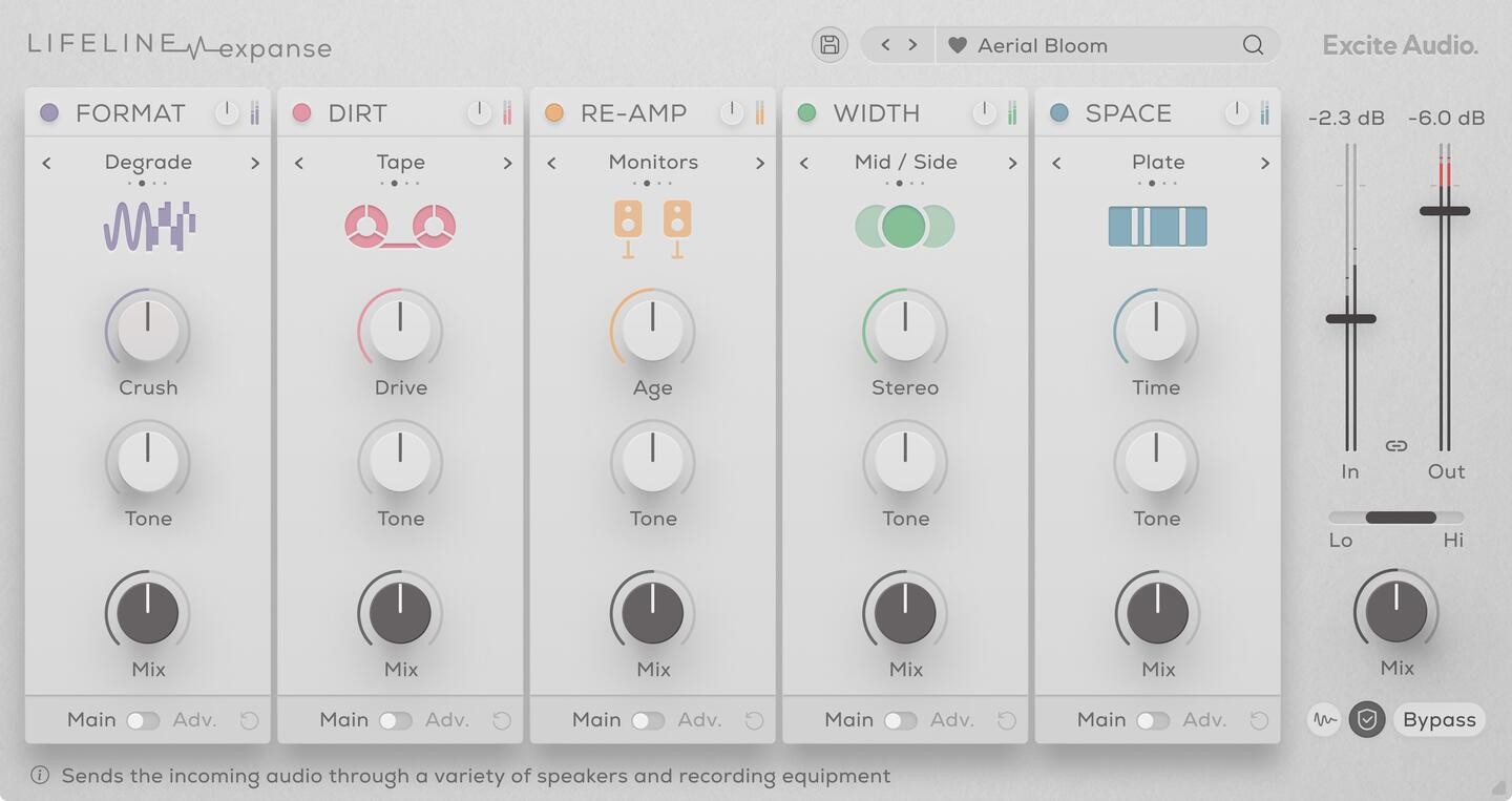Excite Audio Lifeline Expanse「1.1.5」