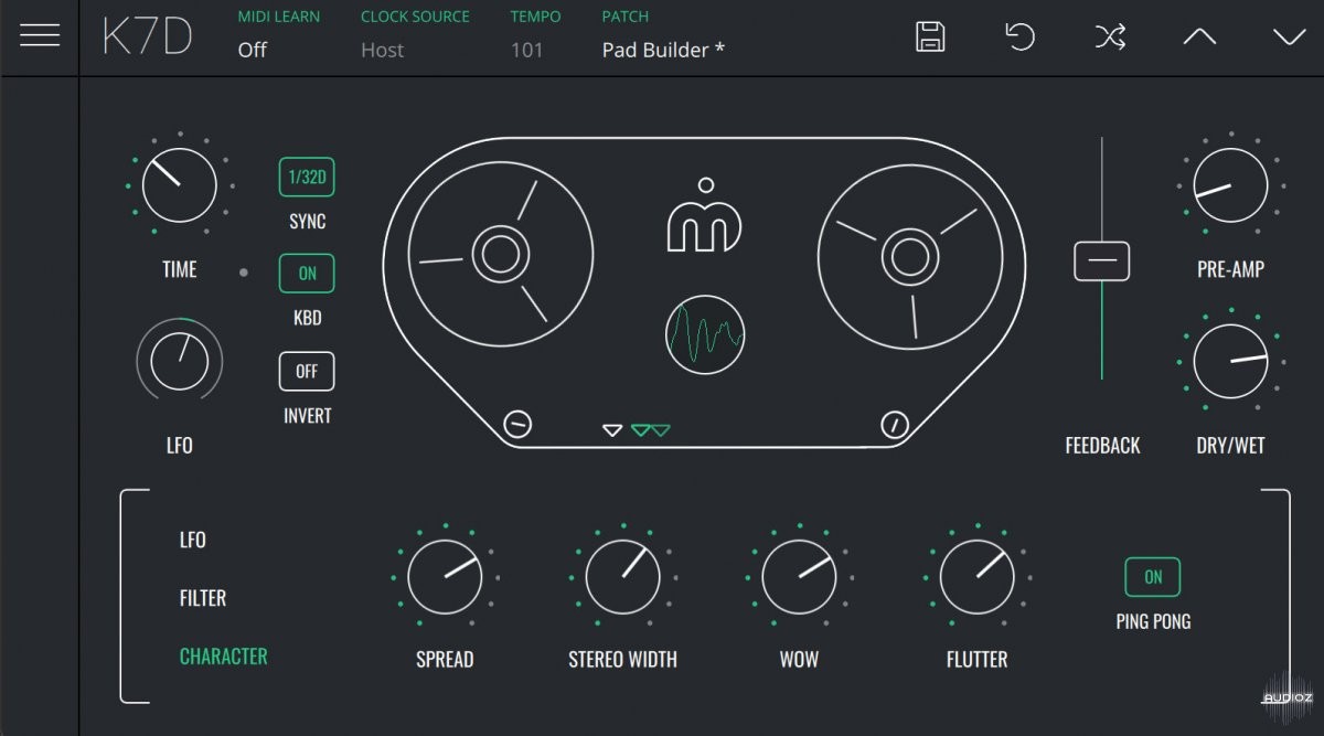 Imaginando K7D Tape Delay「1.3.0」