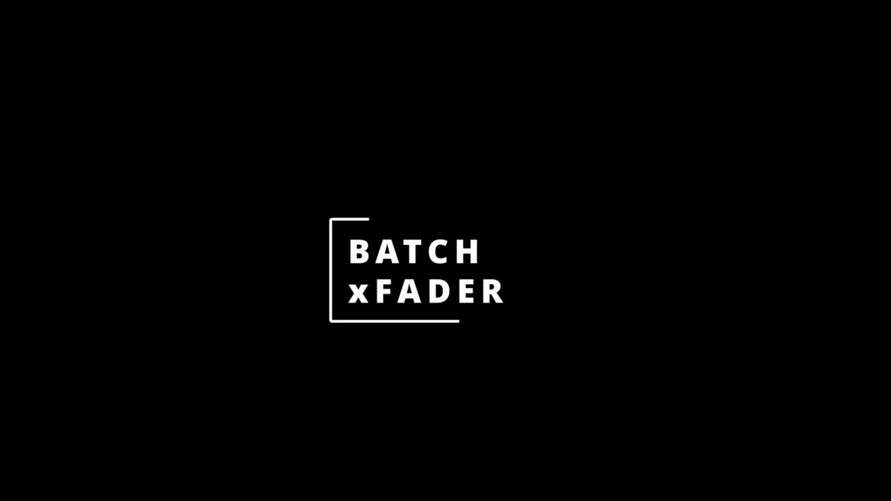 Homegrown Sounds Batch xFader「1.1.4」