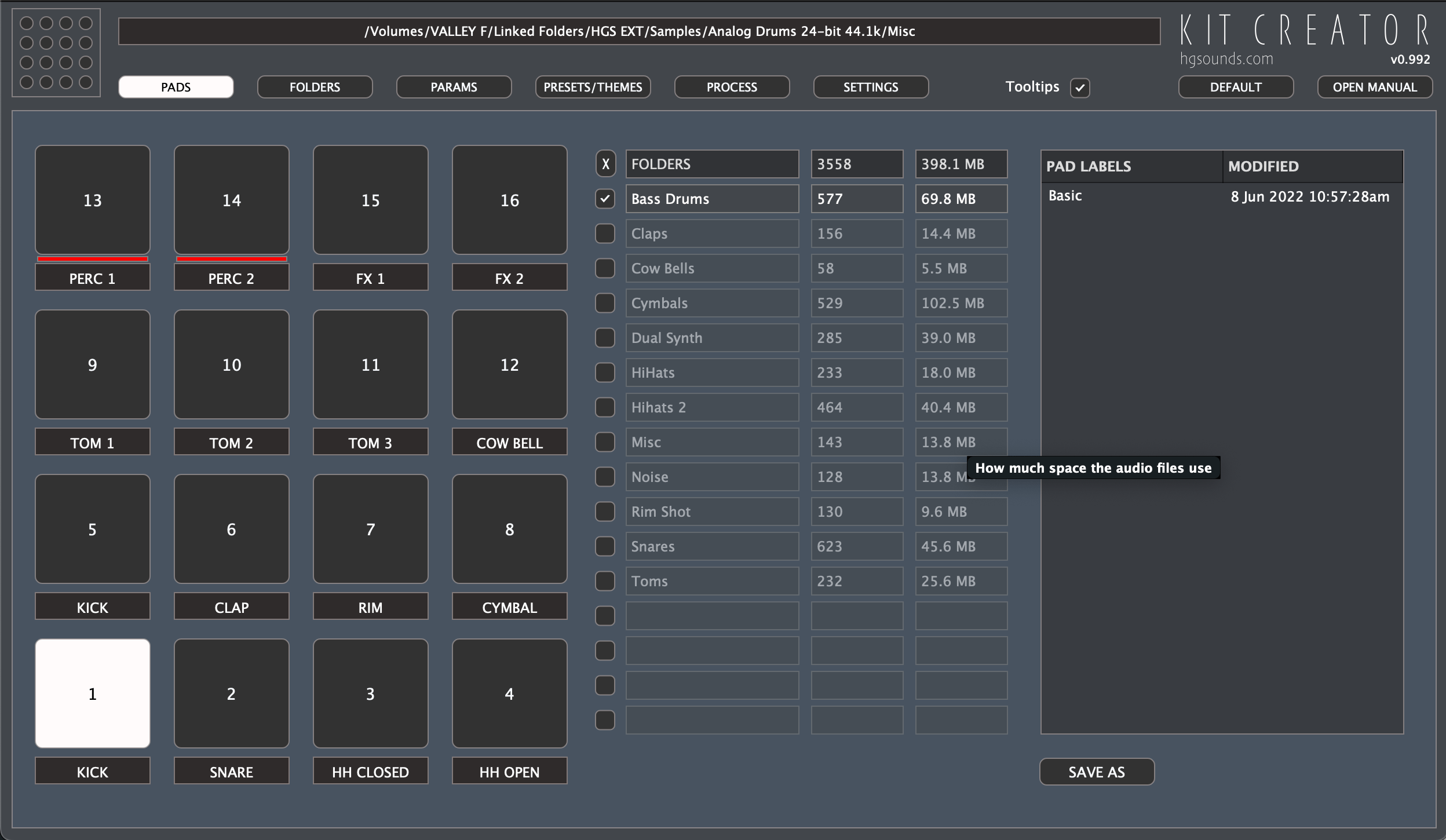 Homegrown Sounds Kit Creator「0.992」