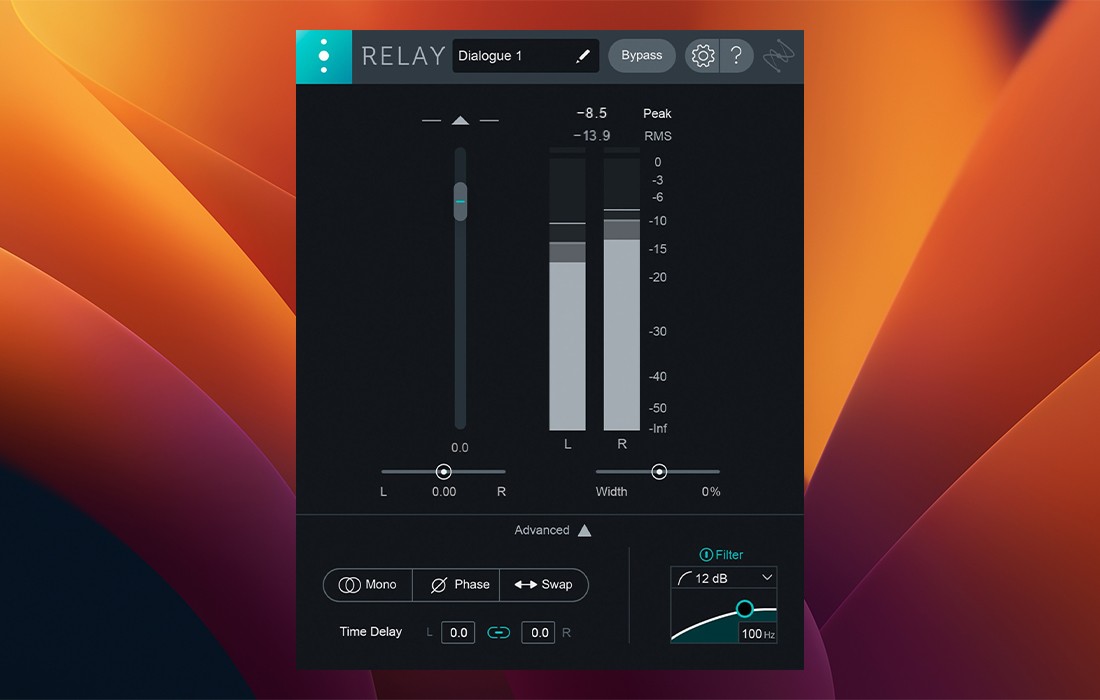 iZotope Relay「1.3.0」