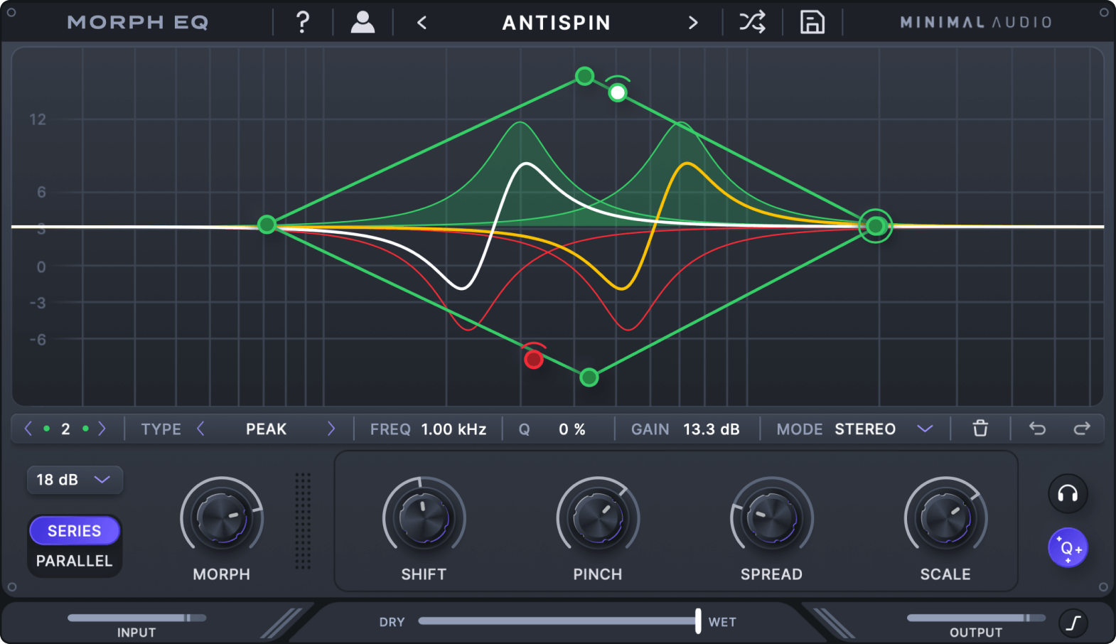 Minimal Audio Morph EQ「1.0.3」