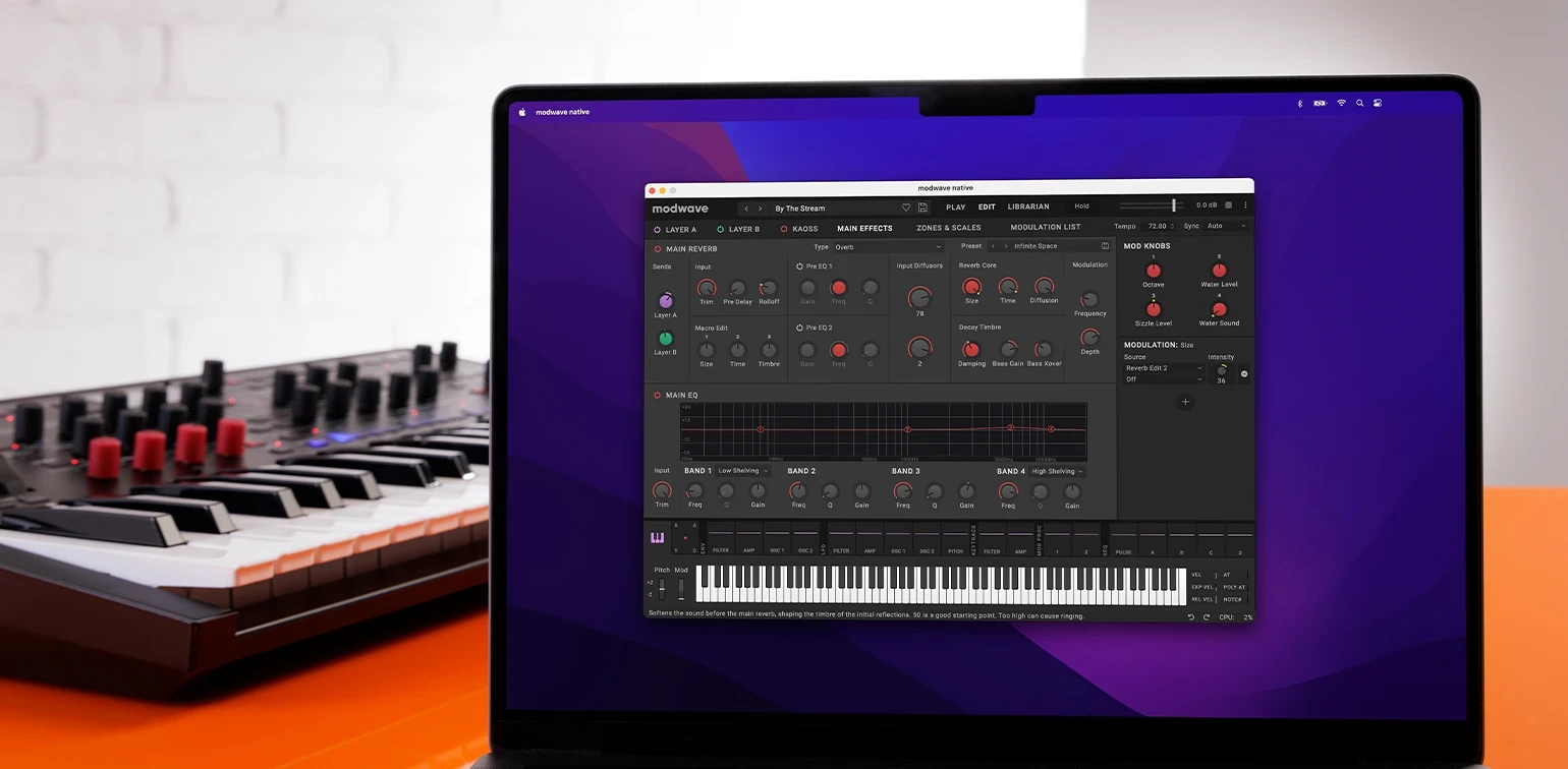 KORG Software Modwave Native「1.1.3」