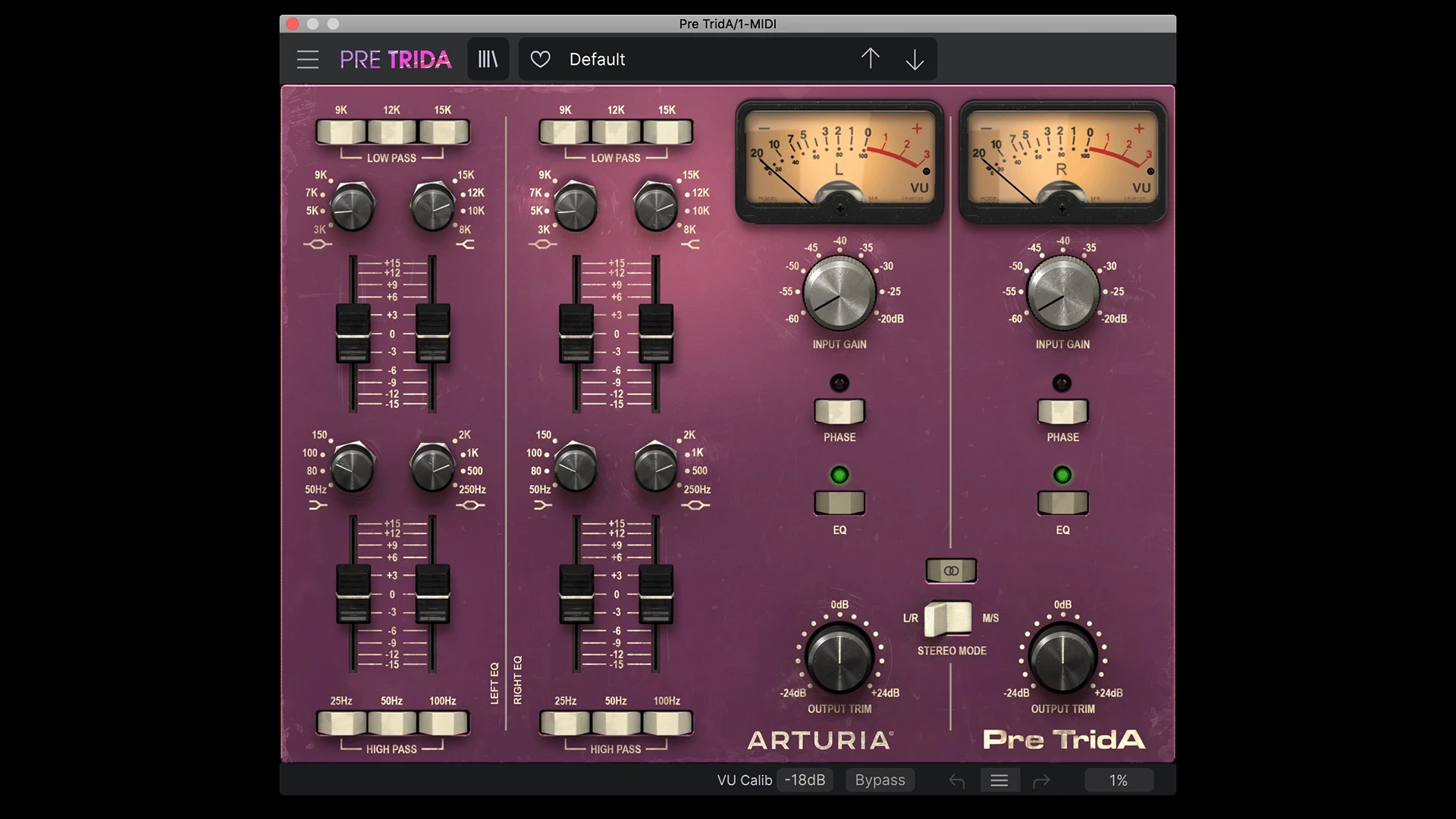 Arturia Pre TridA「1.7.0 ( 4473)」