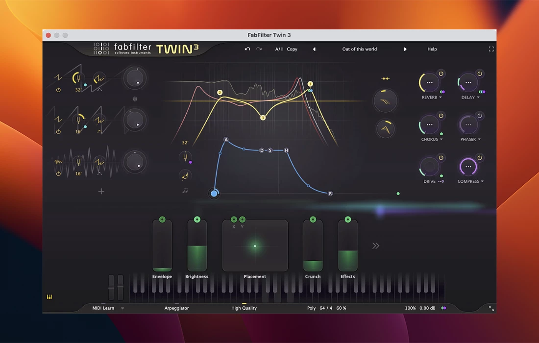 FabFilter Twin「3.0.0」