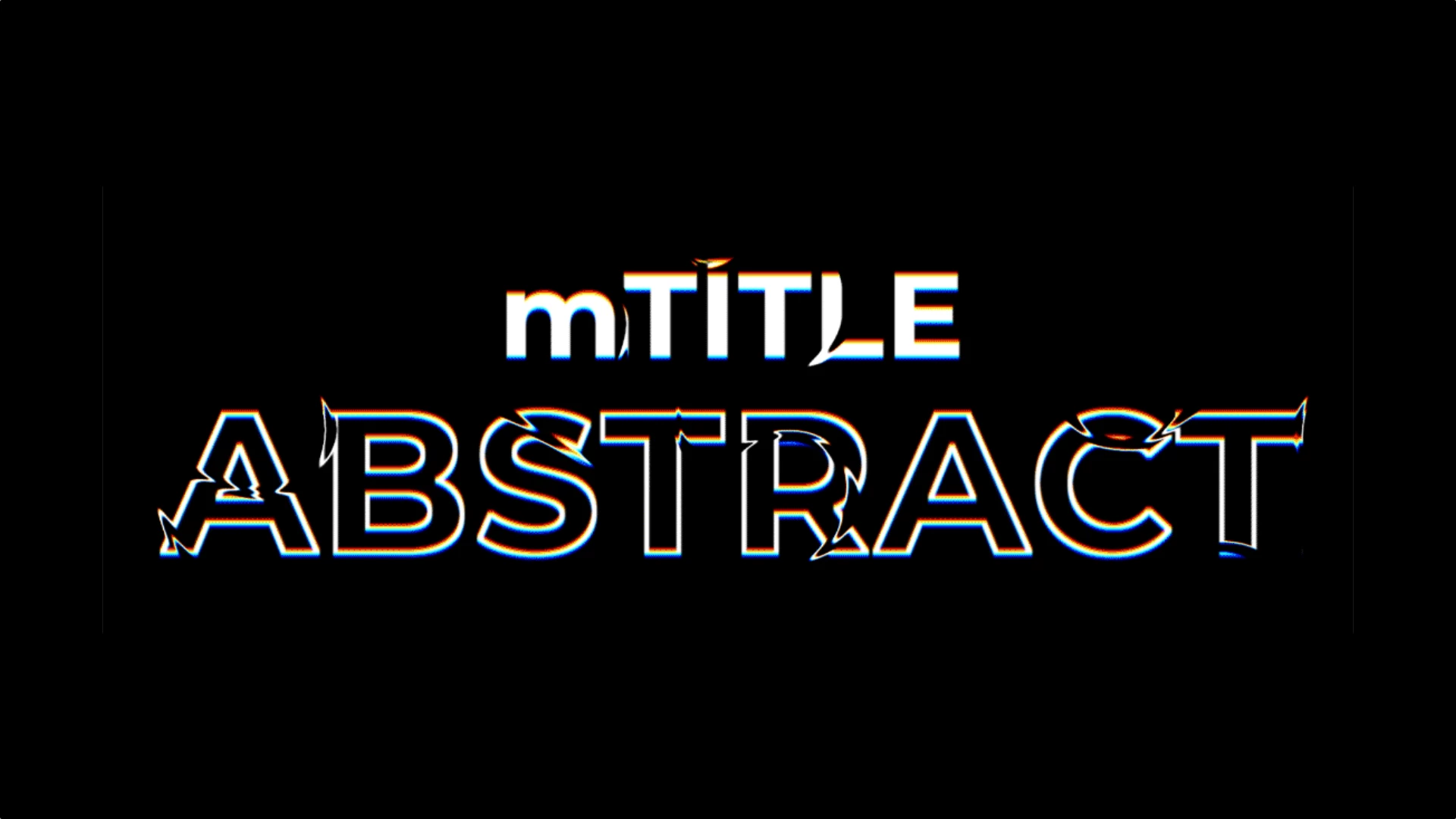 motionVFX mTitle Abstract