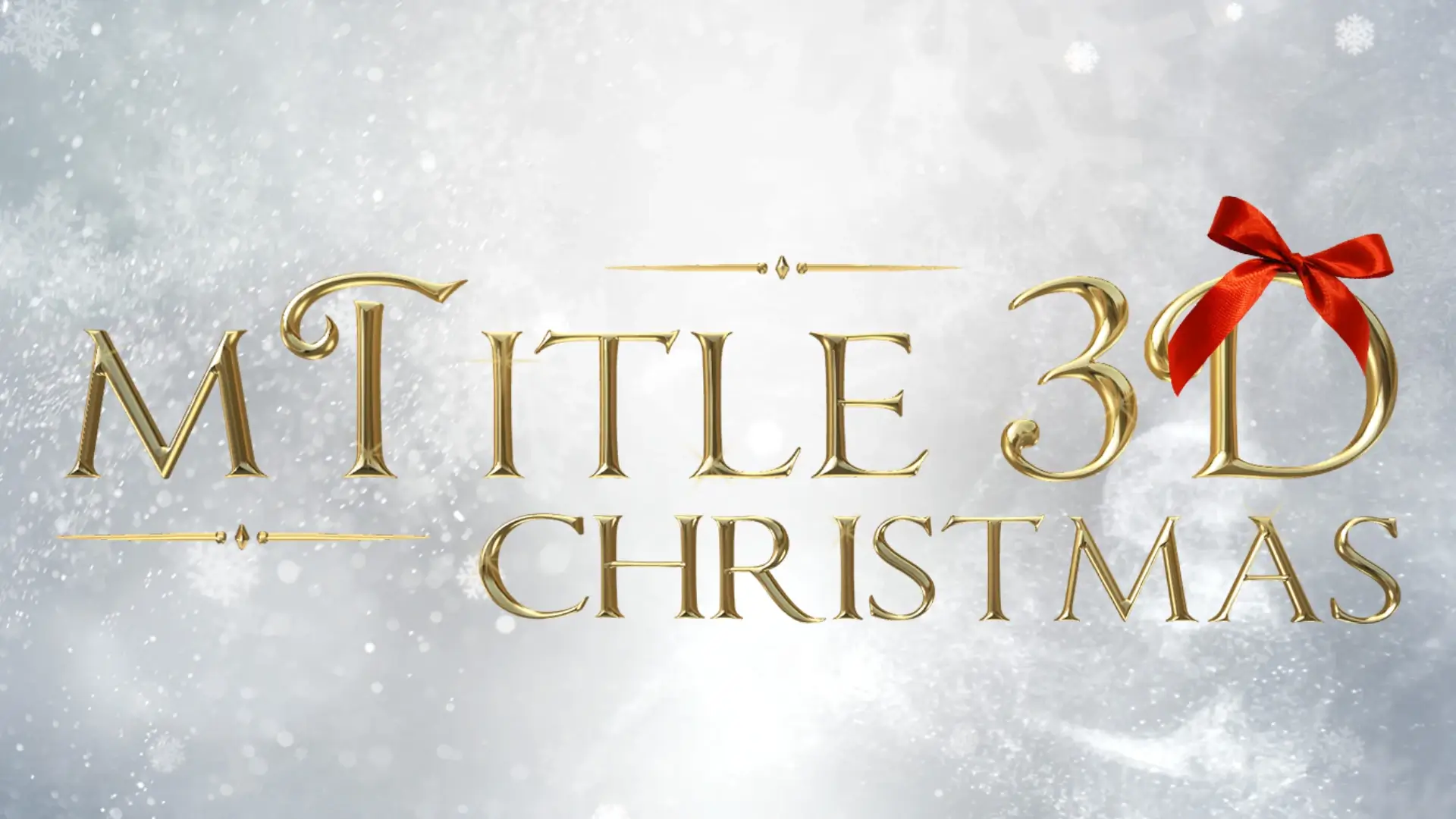mTitle 3D Christmas