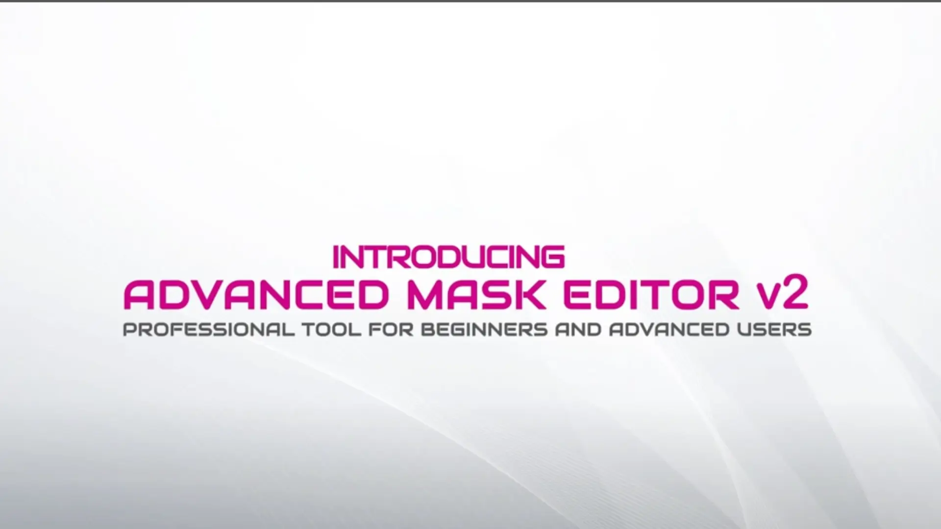 Advanced Mask Editor 2「2.3」