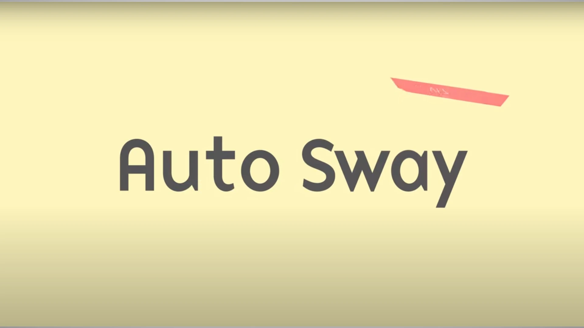 AutoSway「1.90」