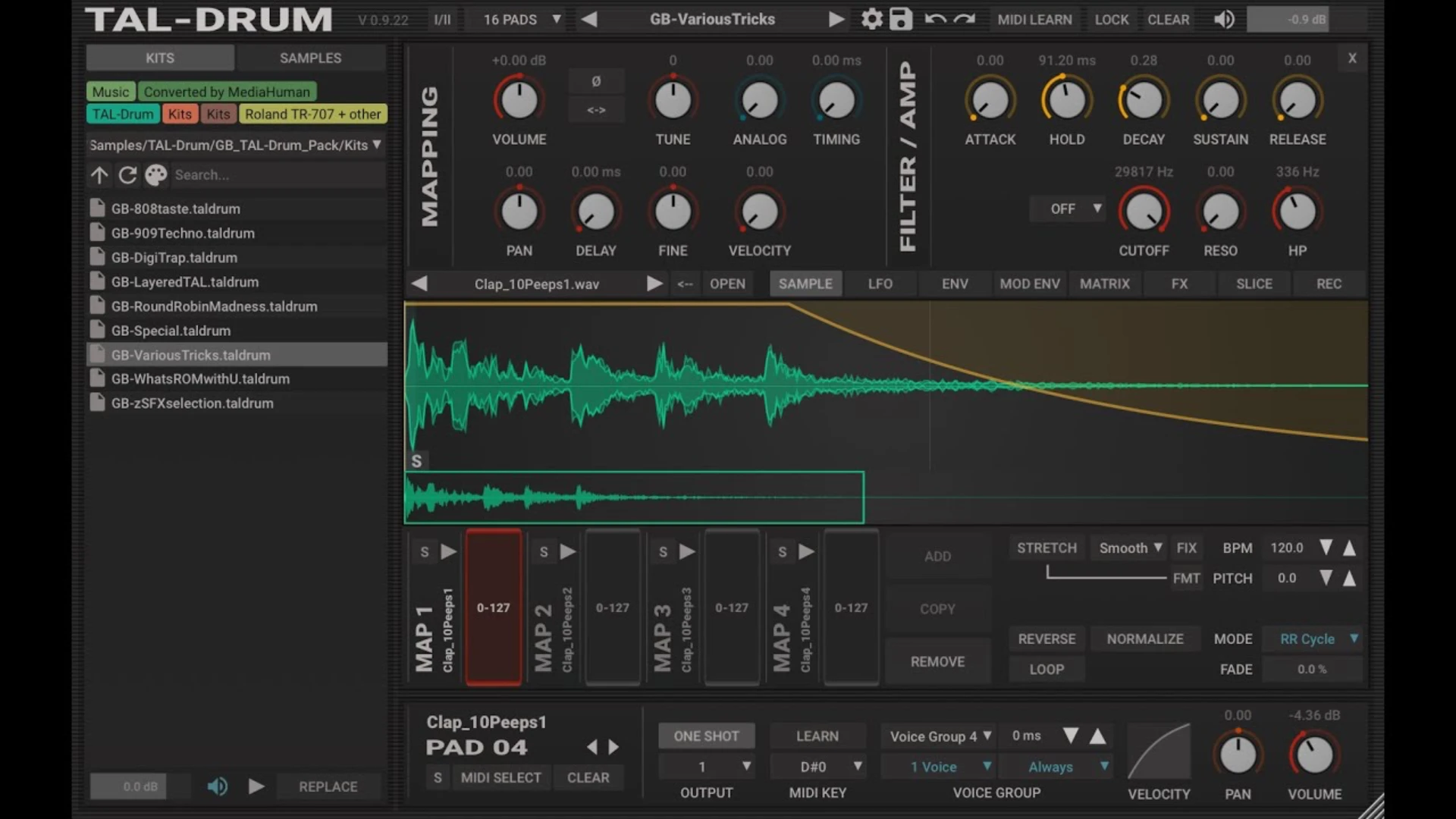 Togu Audio Line TAL-Drum「2.0.9」