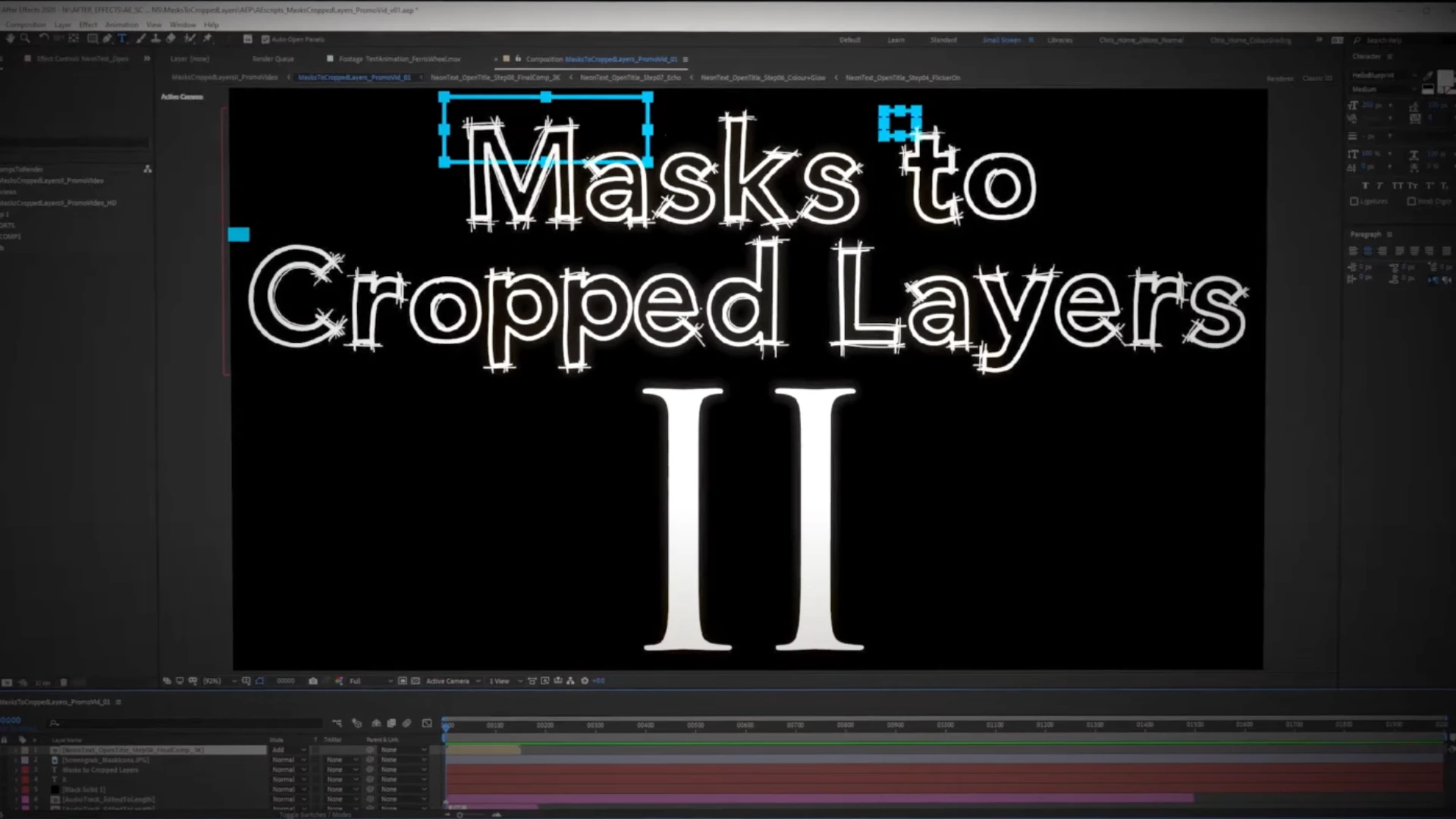 Masks to Cropped Layers II「2.1」