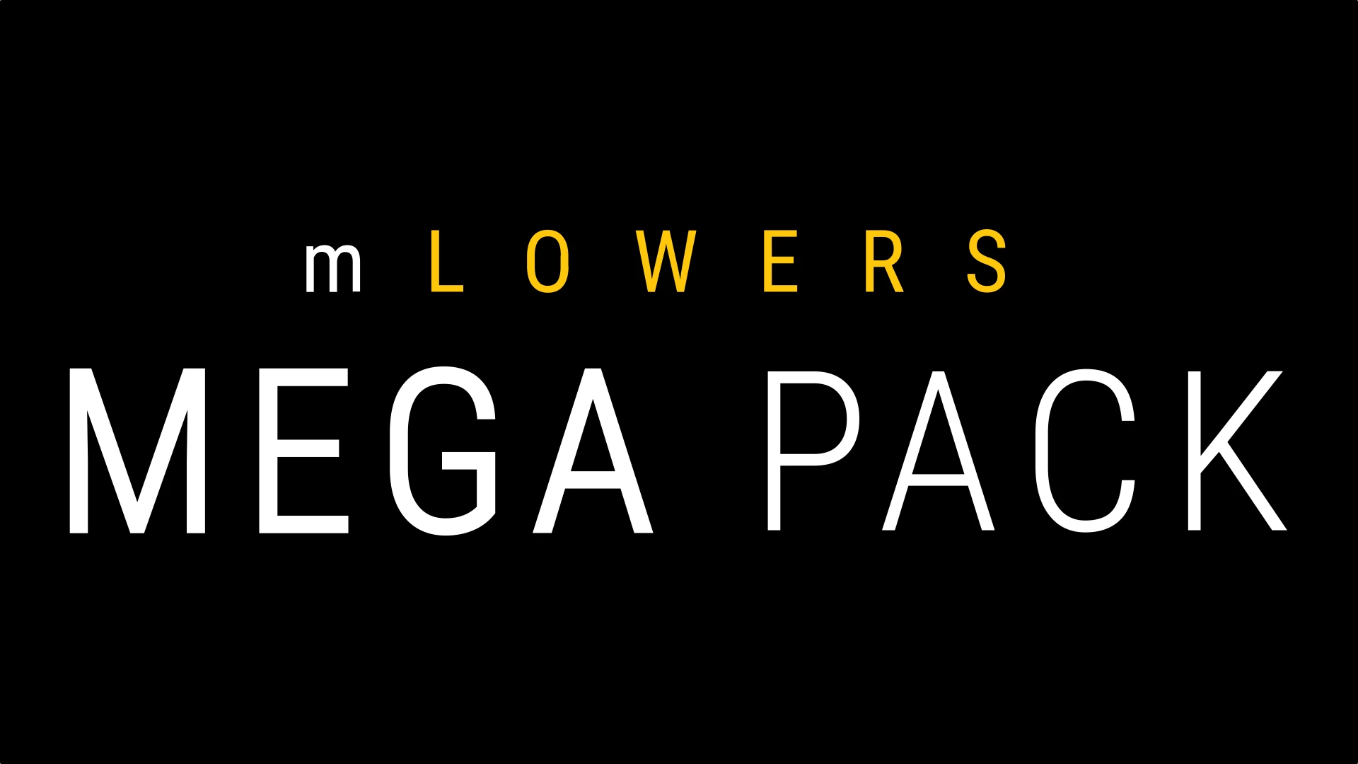 motionVFX mLowers Mega Pack