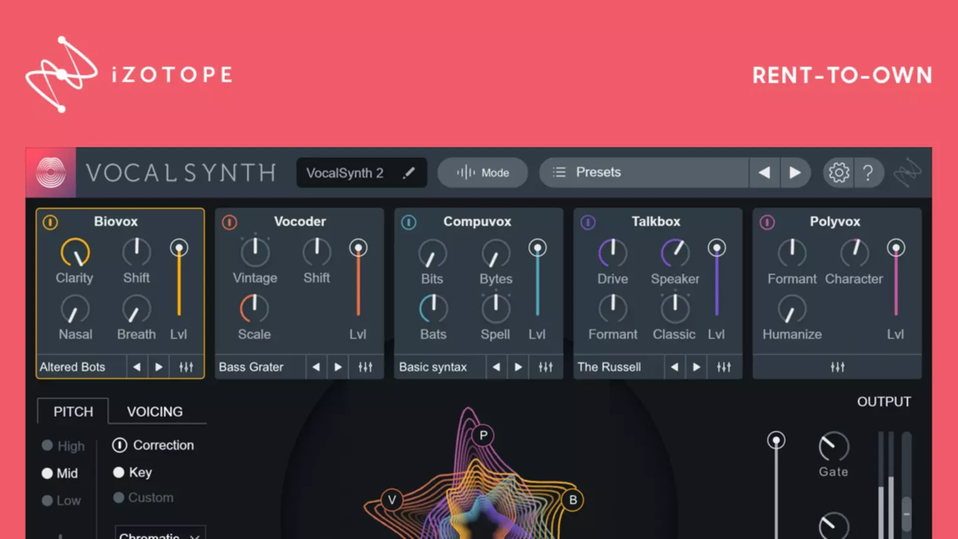 iZotope VocalSynth 2「2.6.1」