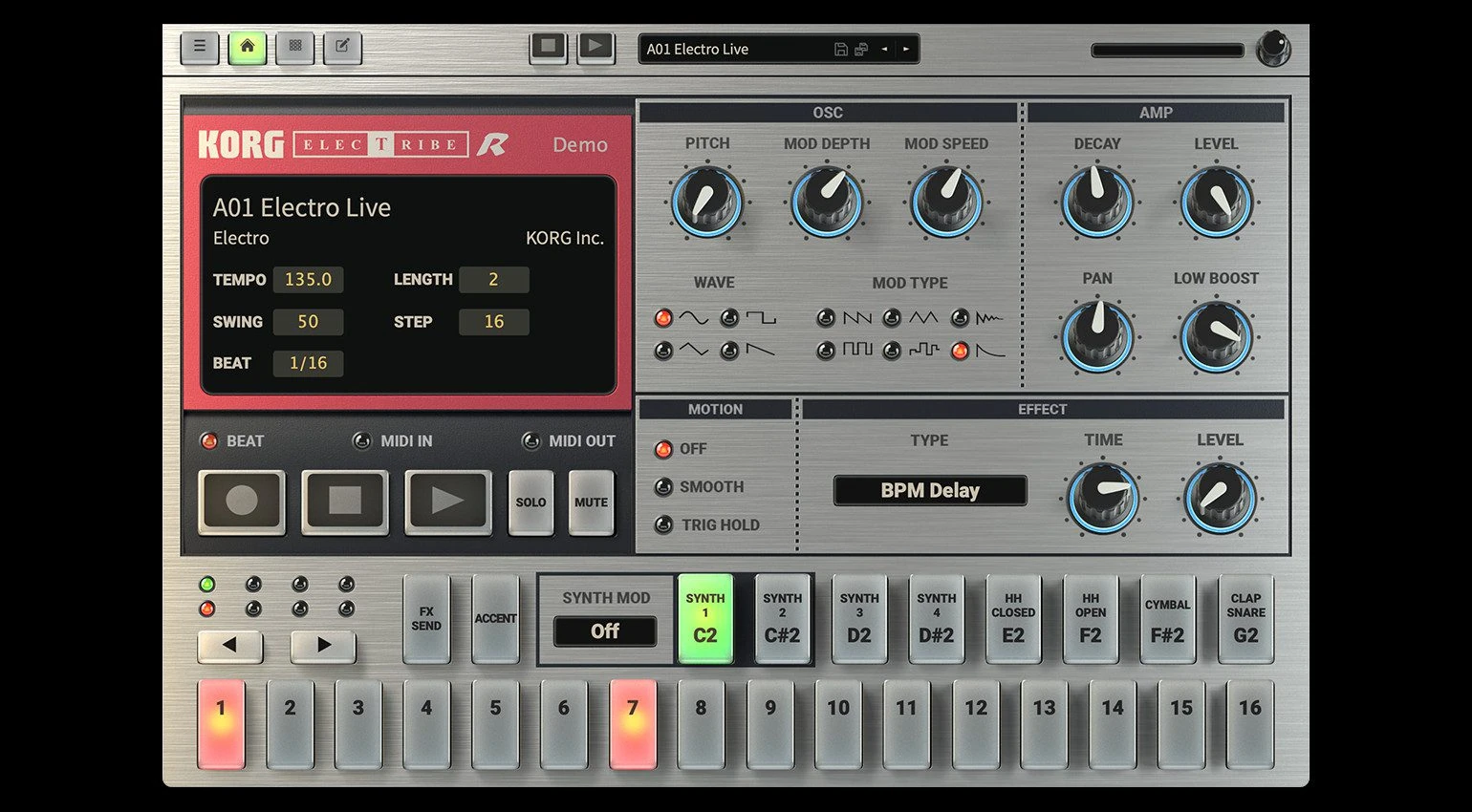 KORG ELECTRIBE-R「1.0」